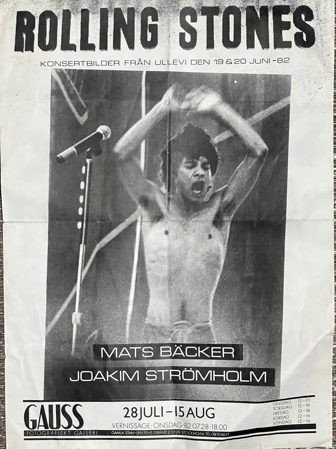 Rolling Stones poster